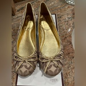 Coach ballet shoes